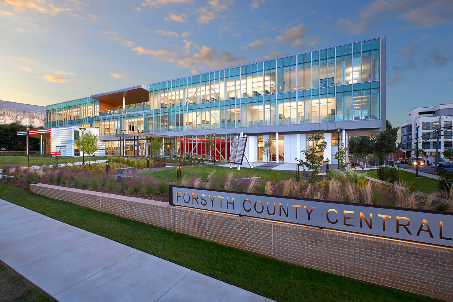 Forsyth County Central Library RATIO